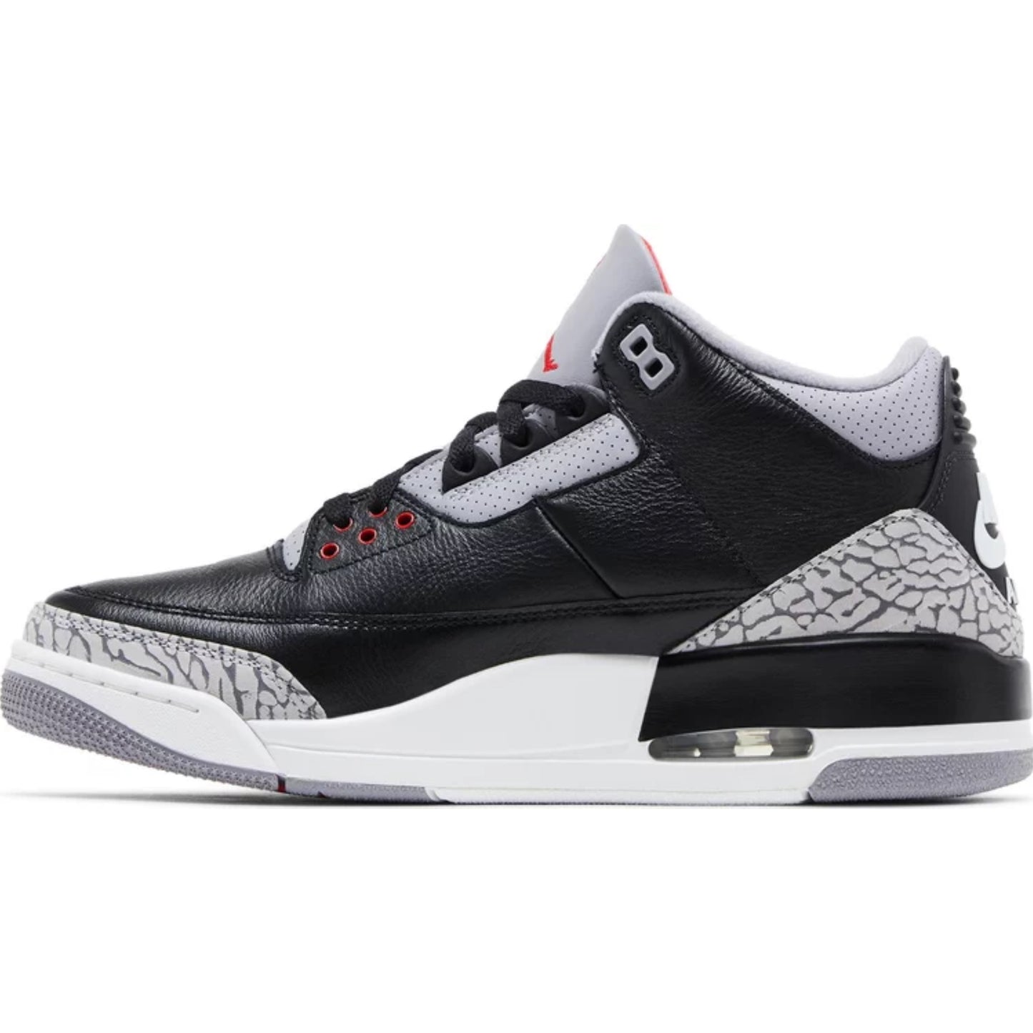 2024 AIR JORDAN RETRO 3 “BLACK CEMENT”