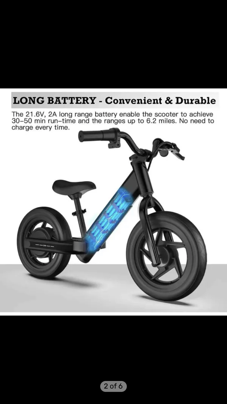 KIDS ELECTRIC BIKE