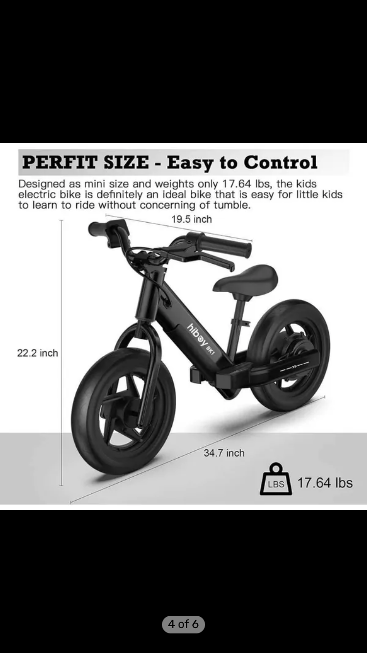 KIDS ELECTRIC BIKE