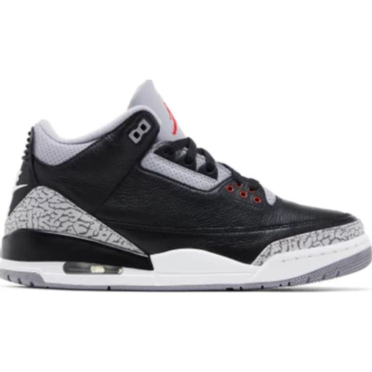 2024 AIR JORDAN RETRO 3 “BLACK CEMENT”