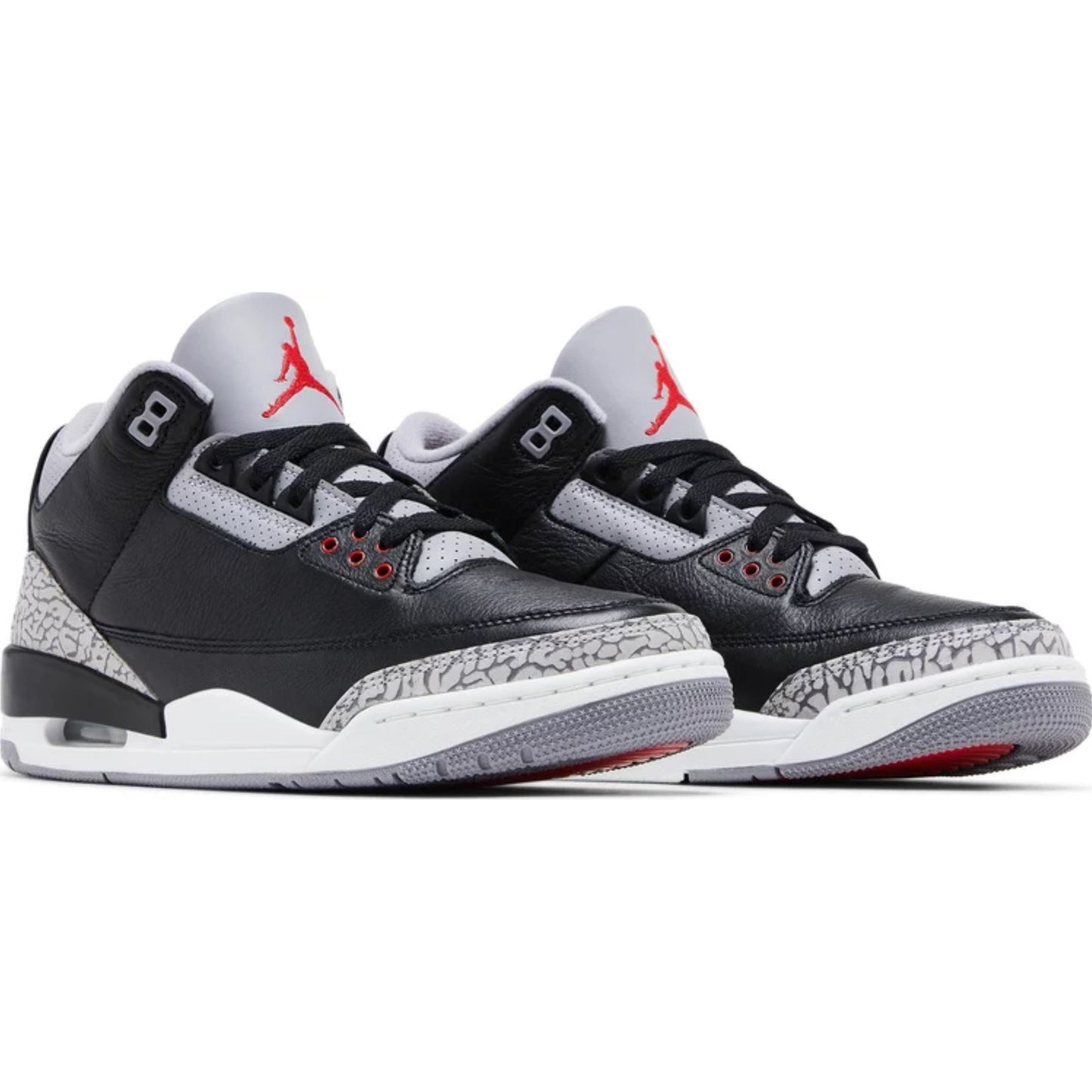 2024 AIR JORDAN RETRO 3 “BLACK CEMENT”